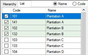 List format